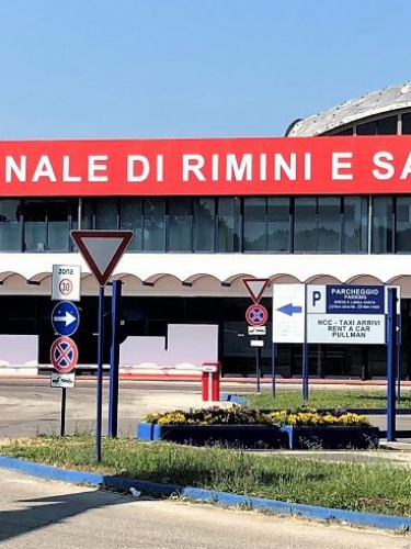 Fellini Airport in Rimini!