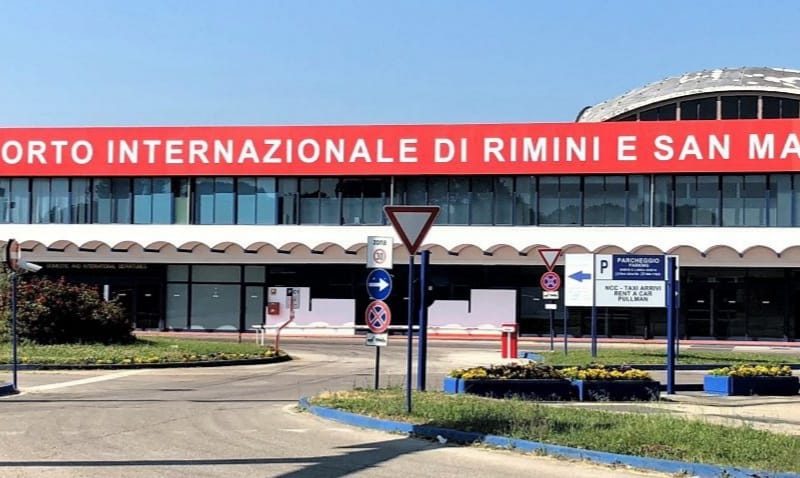 Image attached to the post titled "Rimini Airport"