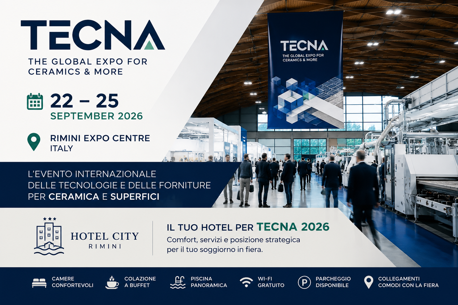 Hotel per tecna Rimini 2026